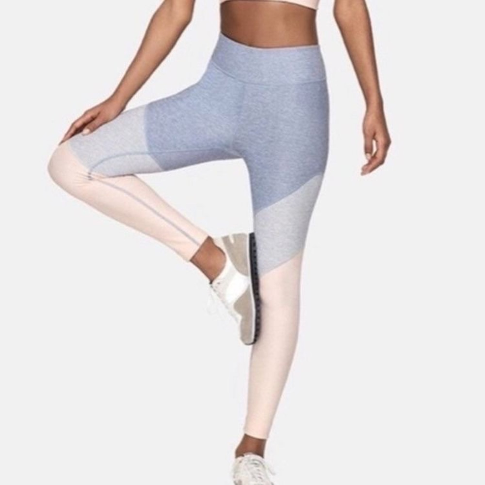 Outdoor Voices Tri-colored Leggings